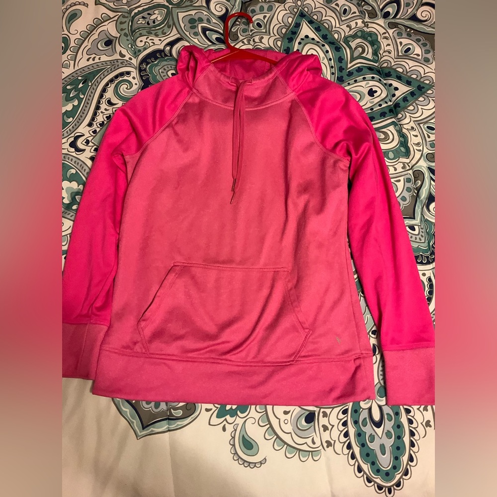 Pink hoodie